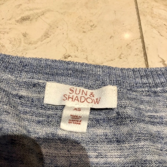 Sun & Shadow Blue Sweater - Picture 5 of 5